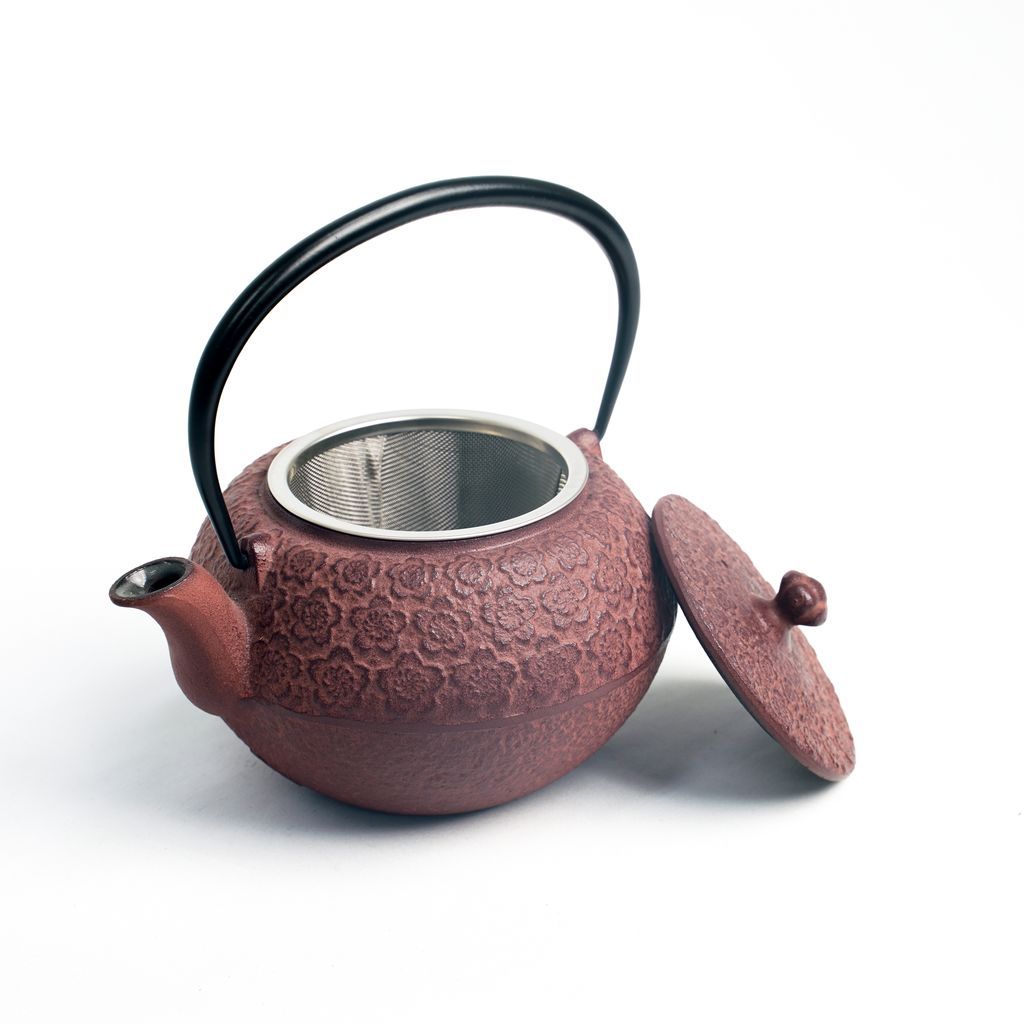 Nambu Ironware Teapot "Maromi Sakura 0.65L"