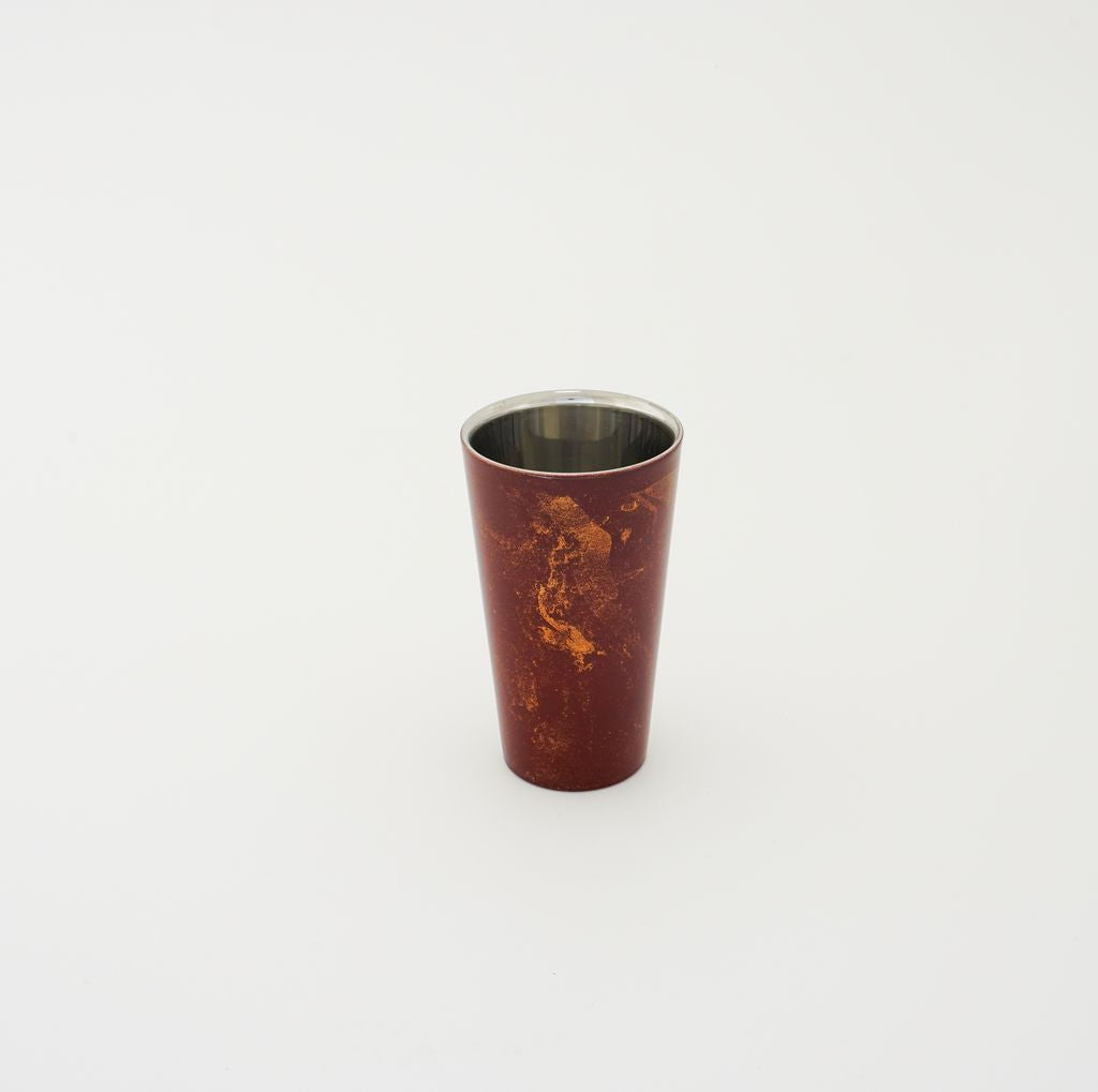 Shi-Moa Double Layered Cup "Red Sandalwood"