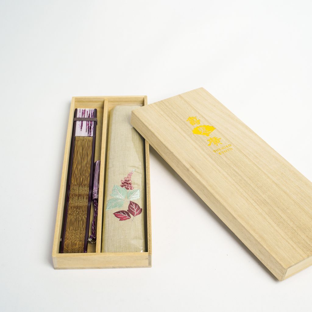 Women's Folding Fan Set "Kudzu"