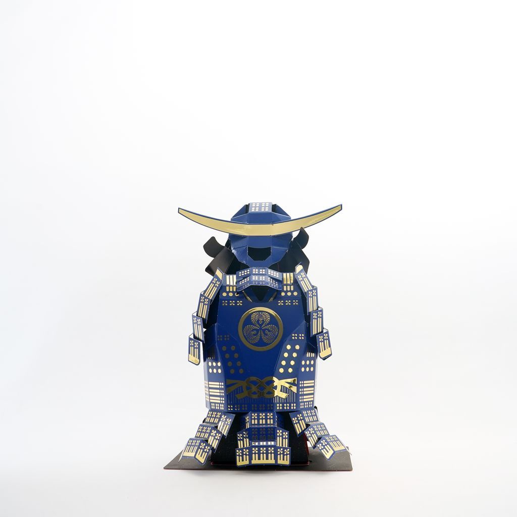 Origami Samurai Helmet (Blue)