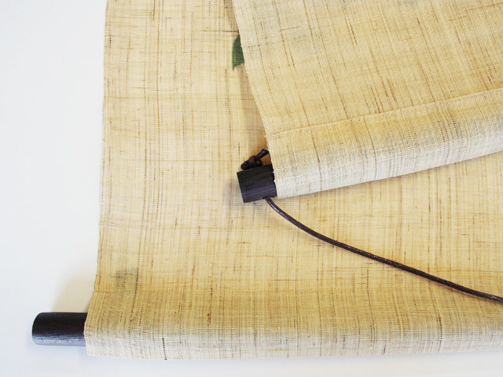 Hemp Tapestry "Clematis"