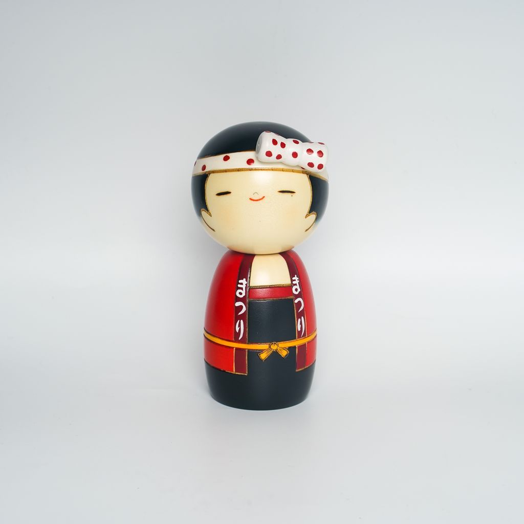Kokeshi doll "Wasshoi(Matsuri Girl)"
