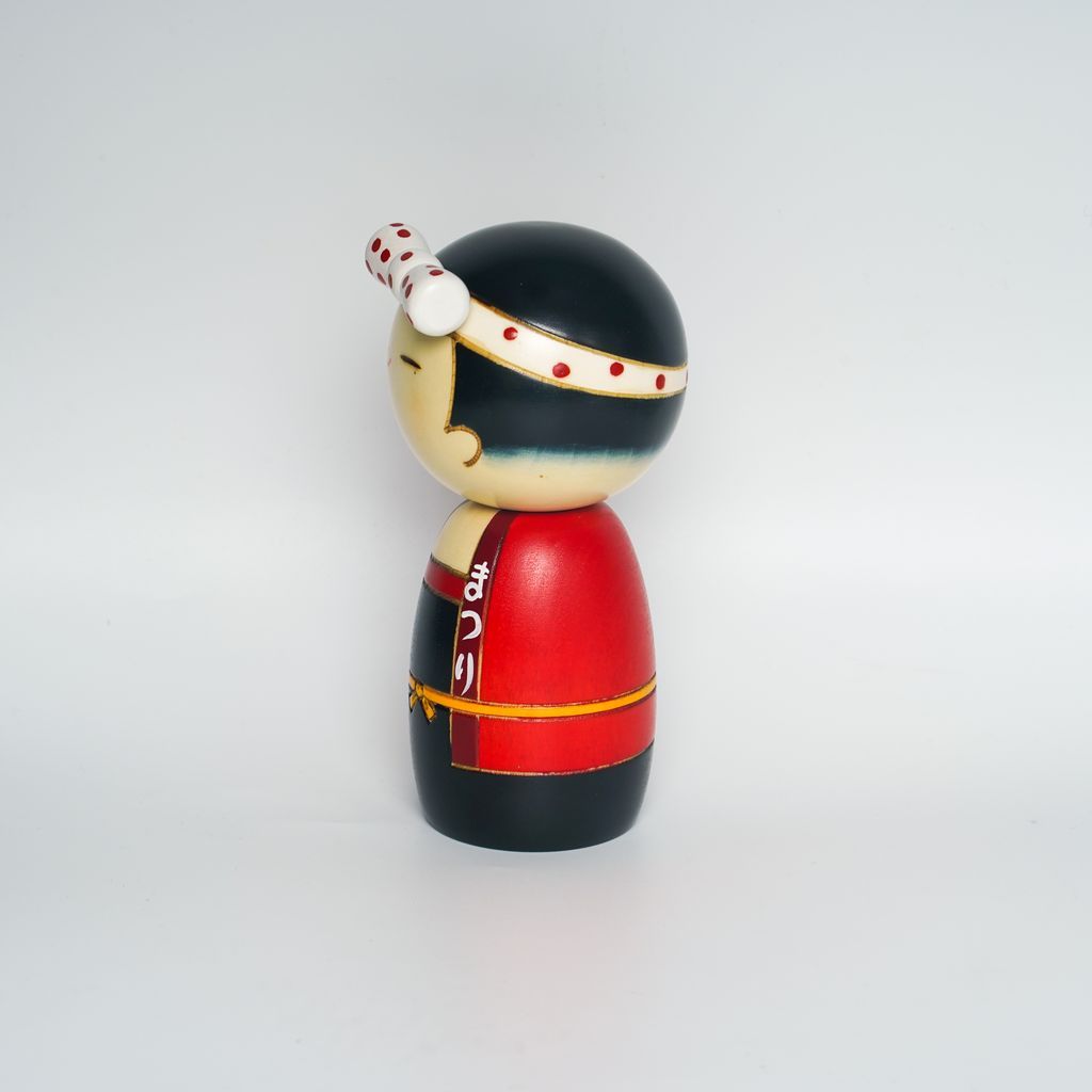 Kokeshi doll "Wasshoi(Matsuri Girl)"
