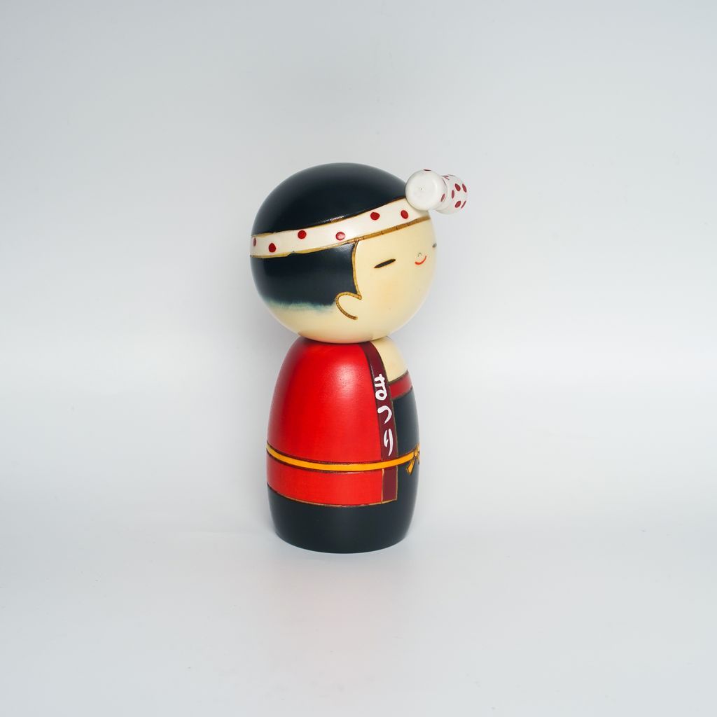 Kokeshi doll "Wasshoi(Matsuri Girl)"