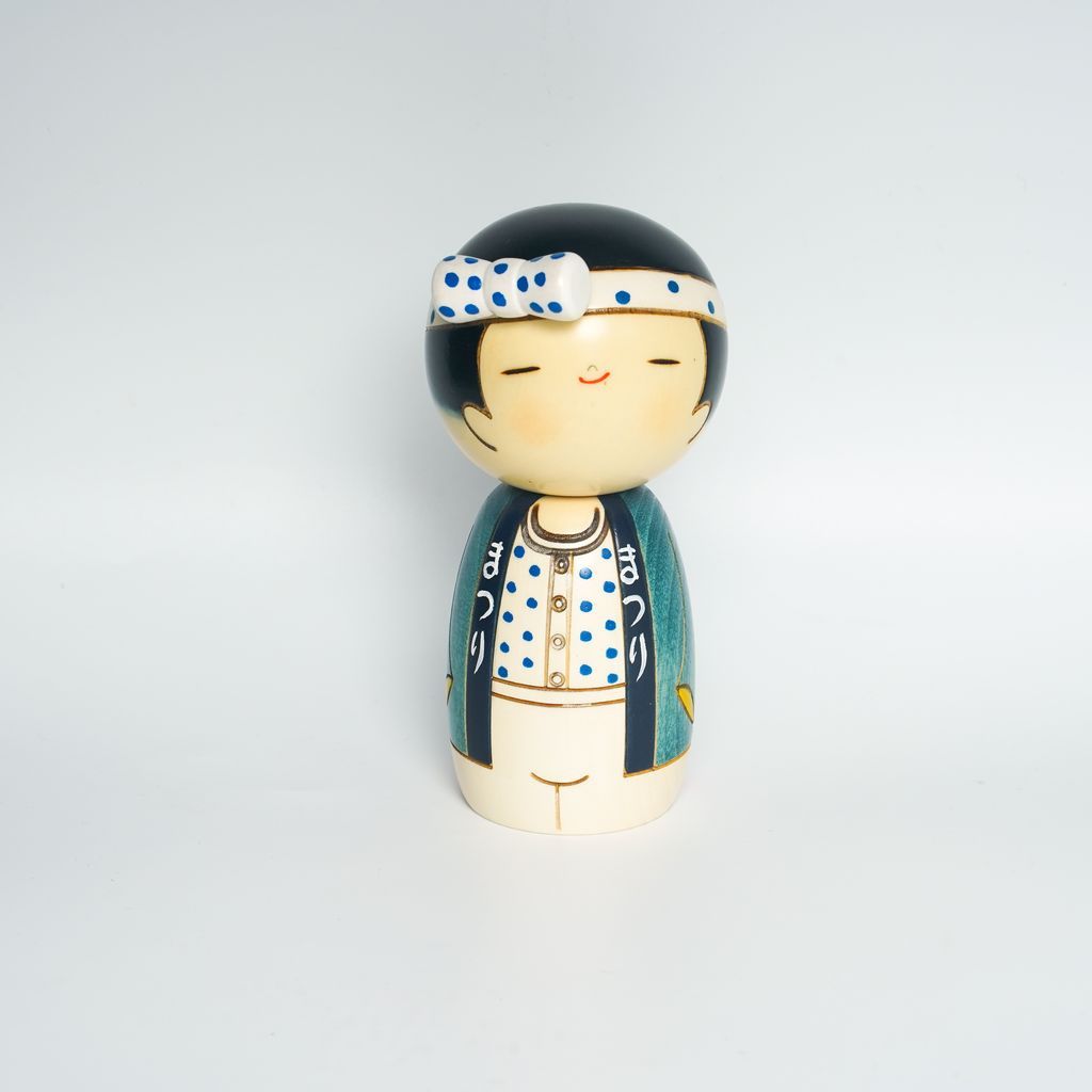Kokeshi doll "Wasshoi(Matsuri Boy)"