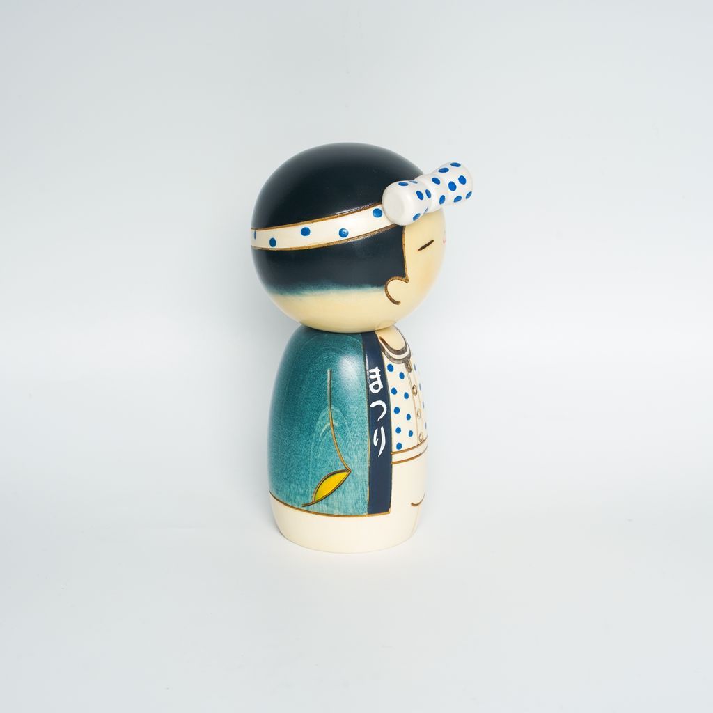 Kokeshi doll "Wasshoi(Matsuri Boy)"