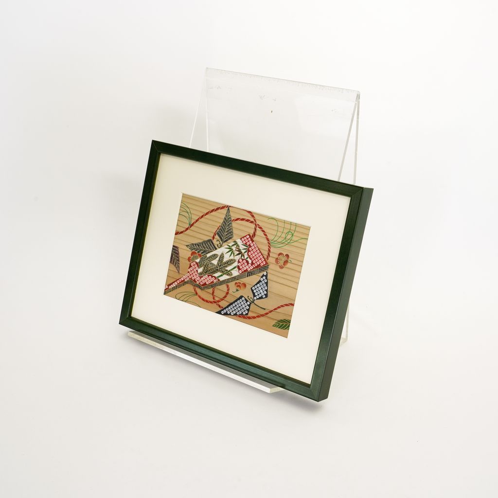 Yuzen Painting "Battledore"●