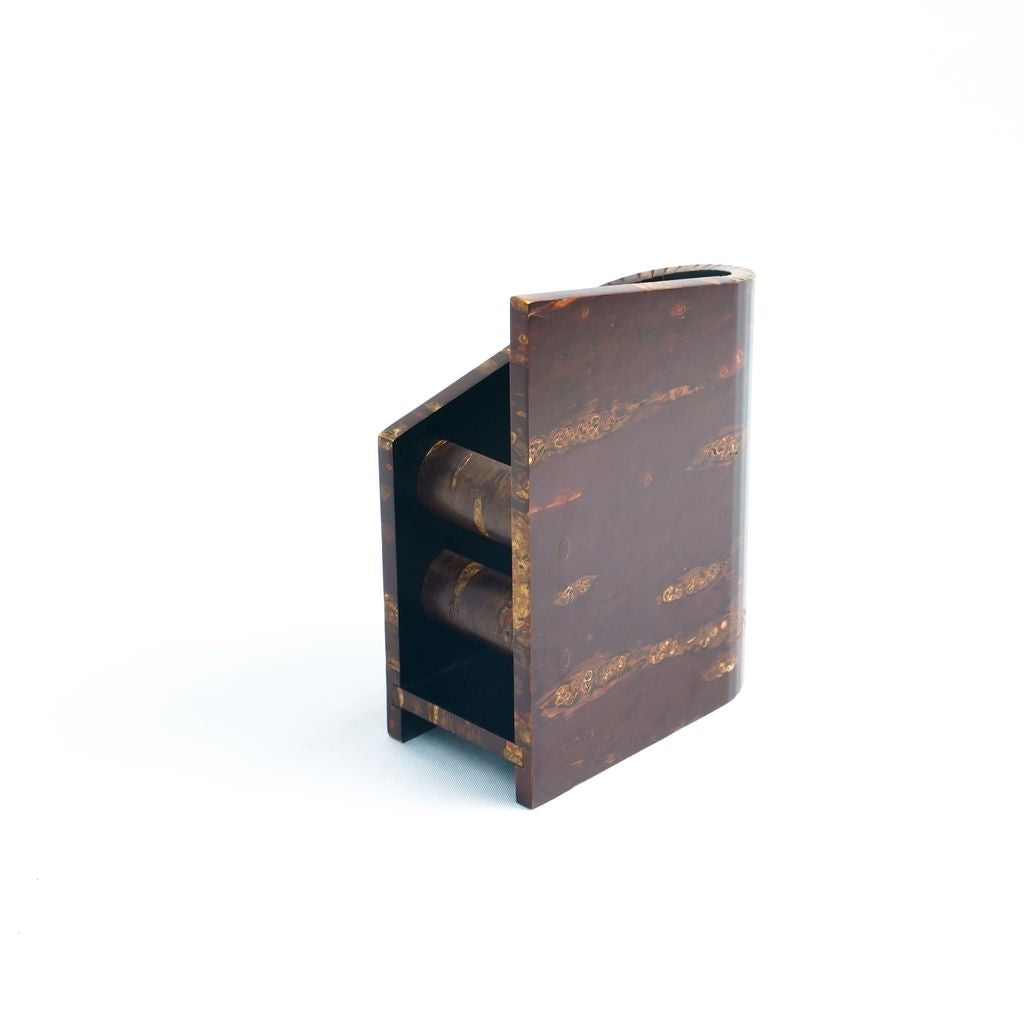 Kabazaiku Cherry Bark Letter U-shaped Pen Stand