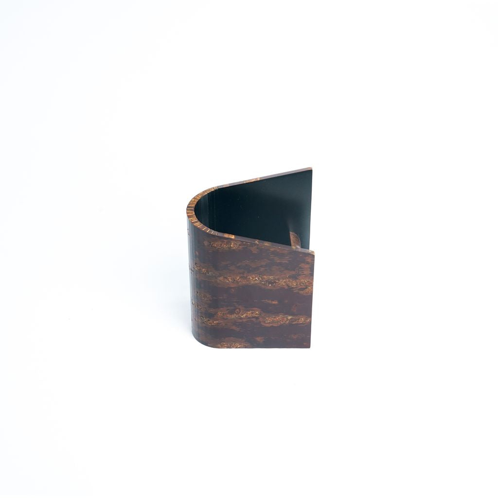 Kabazaiku Cherry Bark Letter U-shaped Pen Stand