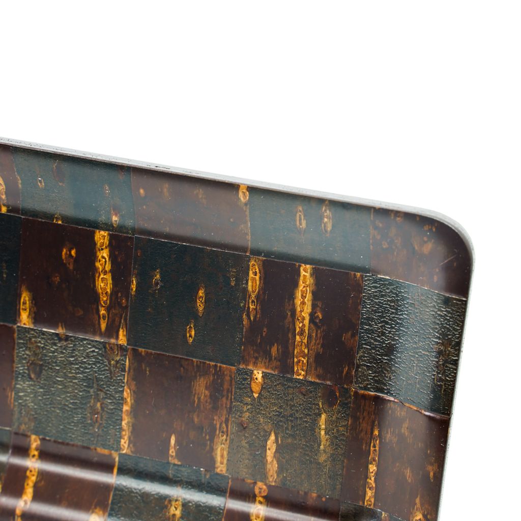 Kabazaiku Cherry Bark Small Tray "Ichimatsu"