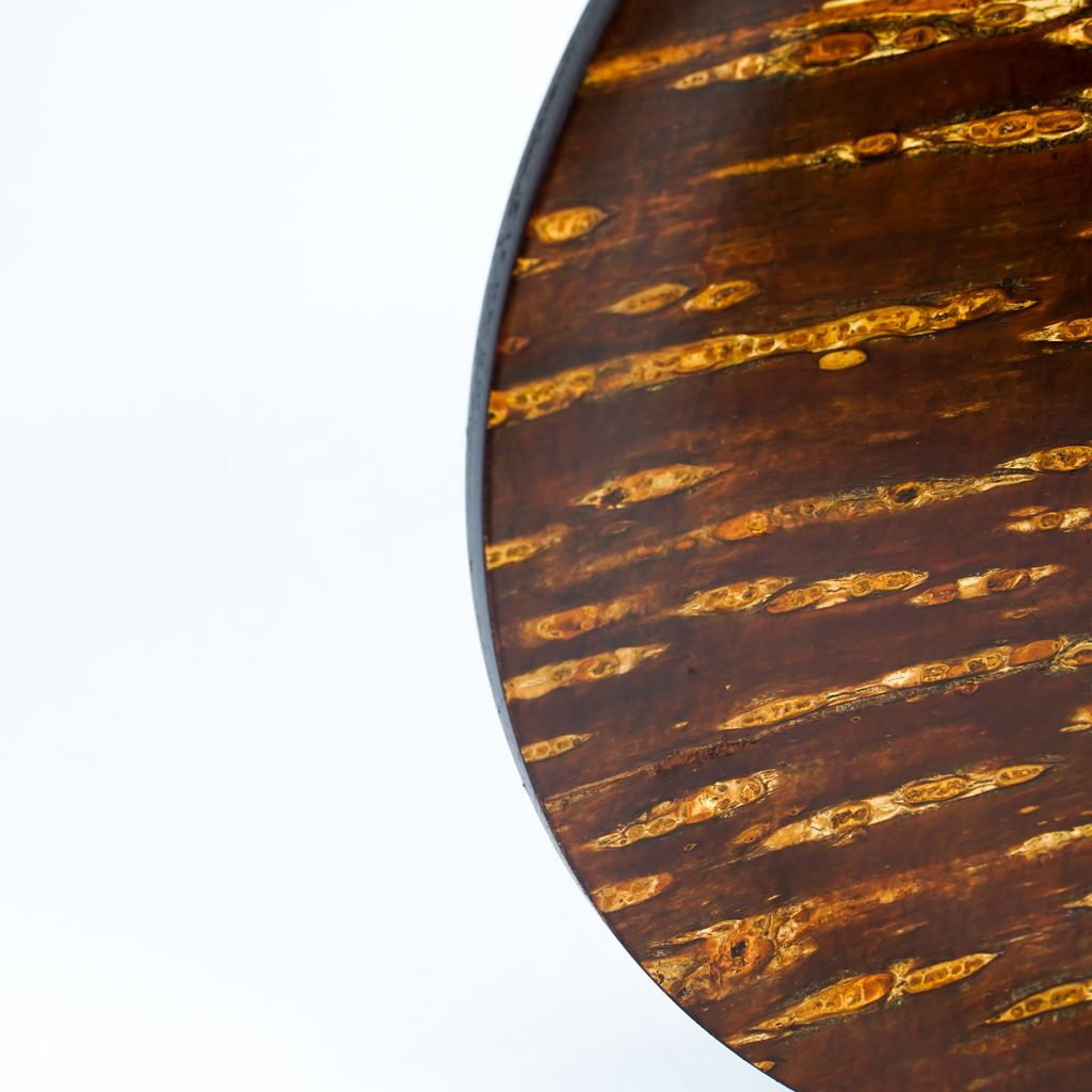 Kabazaiku Cherry Bark Small Round Tray (Small)