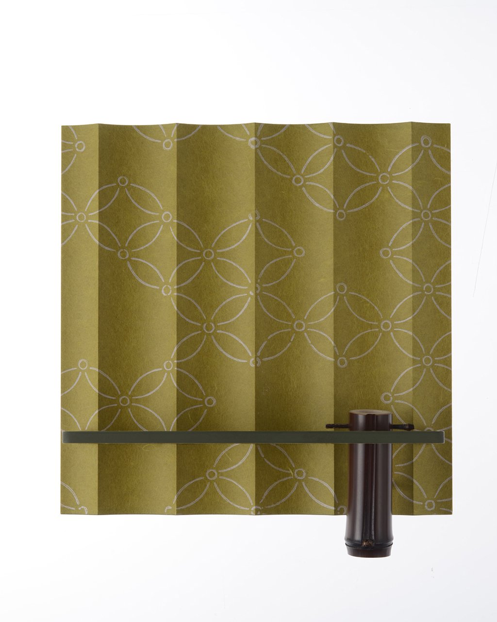 Kyo Karakami Wall Panel Vase LACK DESIGN BAMBOO “Yabure-shippo”