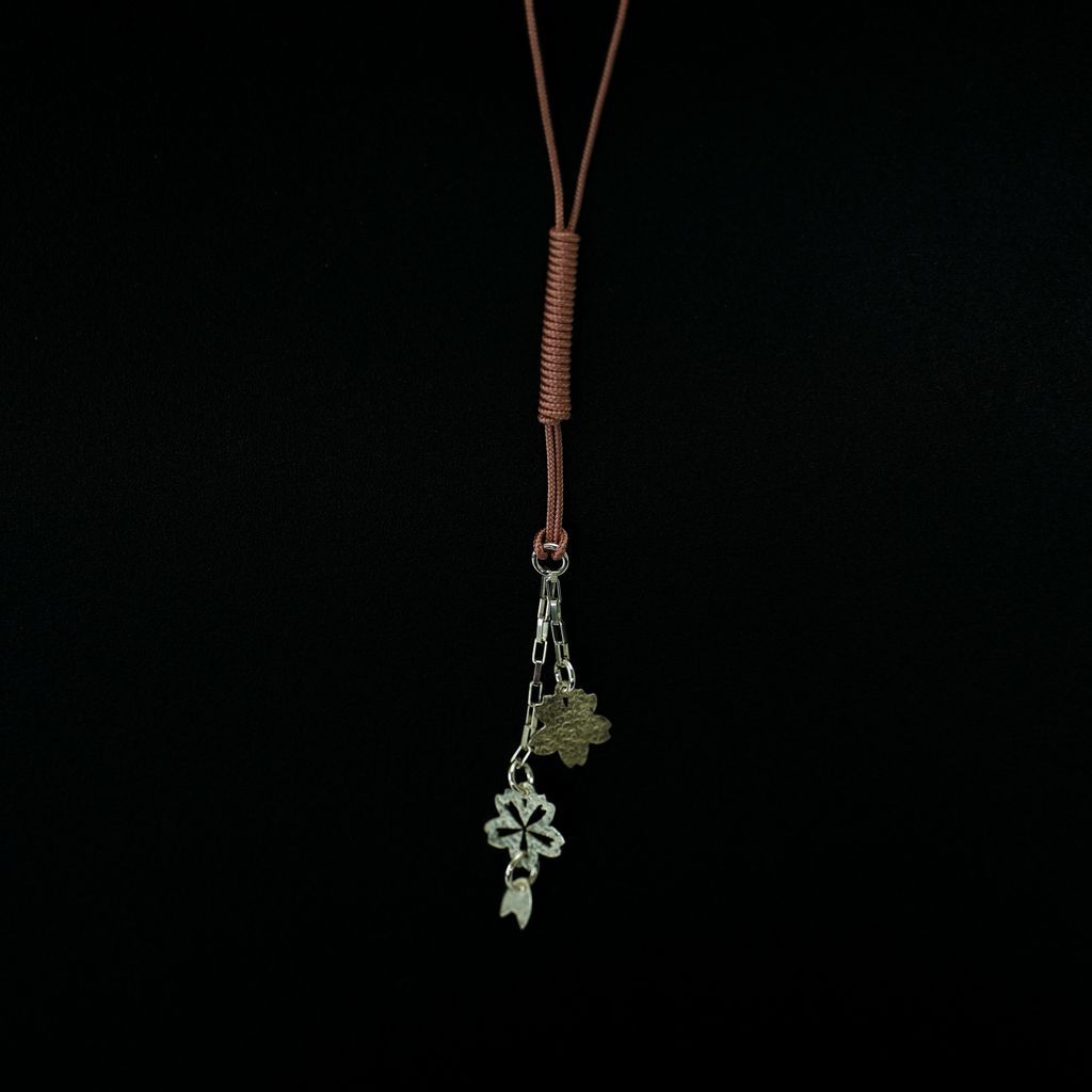 Pure Silver “Floweret Netsuke Charm”