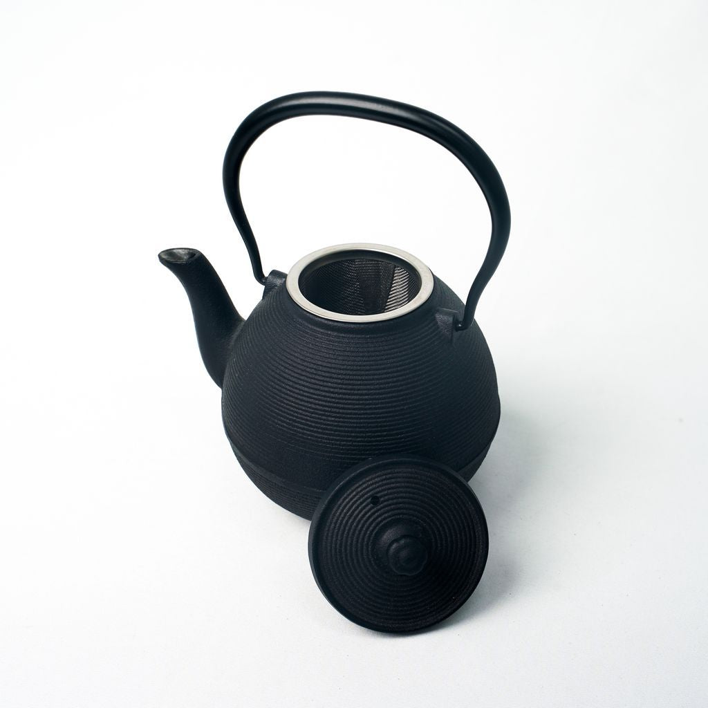 Nambu Ironware Teapot "Tsubogatasujime 0.5L"