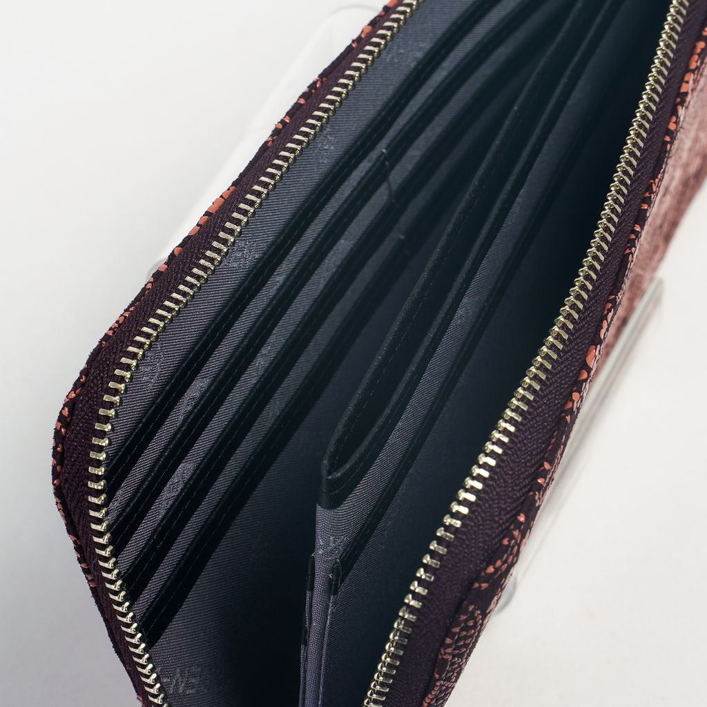 Koshu Inden “Long Wallet with Zipper K” 2305