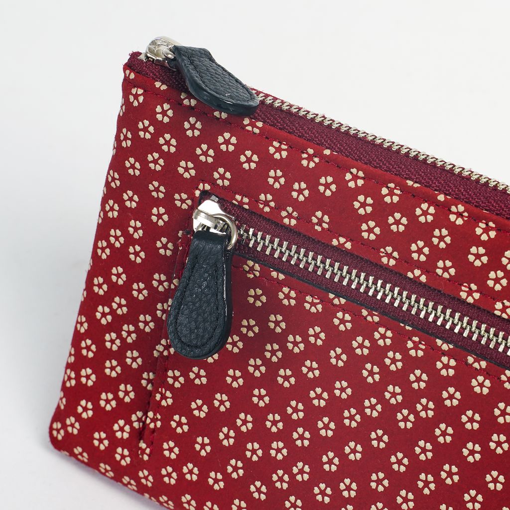 Koshu Inden “Long Wallet with Zipper K” 2305