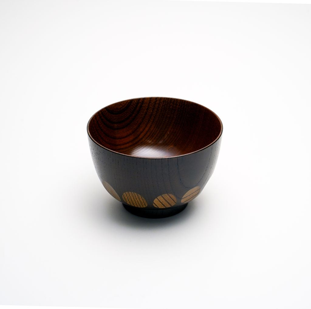 Lacquerware Bowl Set of 2p "Kiriko" Yamanaka lacquerware