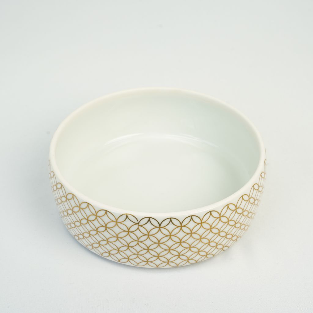 Arita Ware Three-layered Stacking Box "Gilded Shippou"