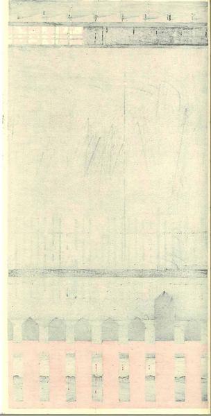 Woodblock print "A song of cherry blossom" by Kato Teruhide Published by UNSODO Large size
