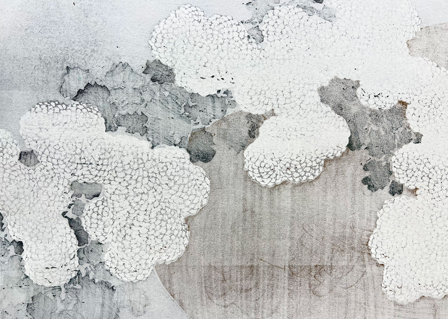 Woodblock print "Commelina communis" by Kamisaka Sekka Published by UNSODO