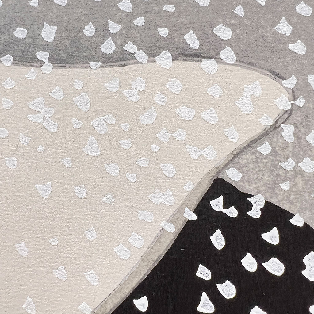 Woodblock print "Snow of Tomoe" by Kamisaka Sekka Published by UNSODO