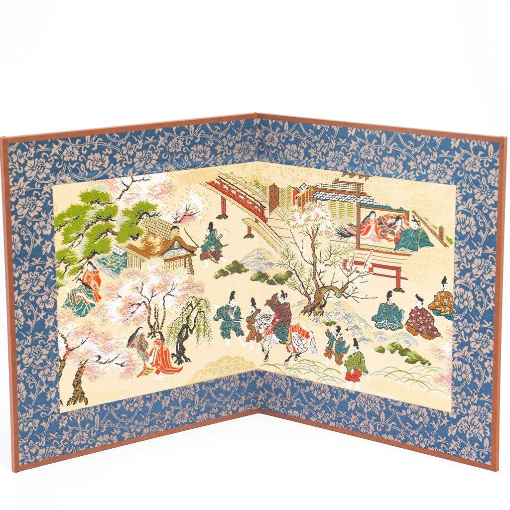 Nishijin Brocade Large-sized Folding Screen (L)