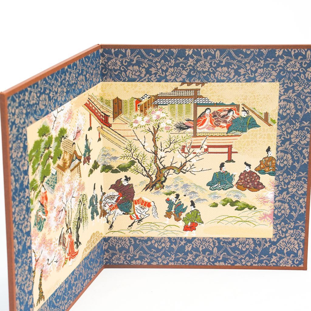 Nishijin Brocade Large-sized Folding Screen (L)