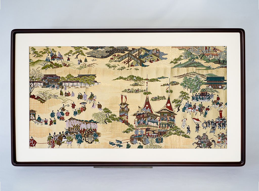 Nishijin Brocade Frame “The Three Major Festivals”