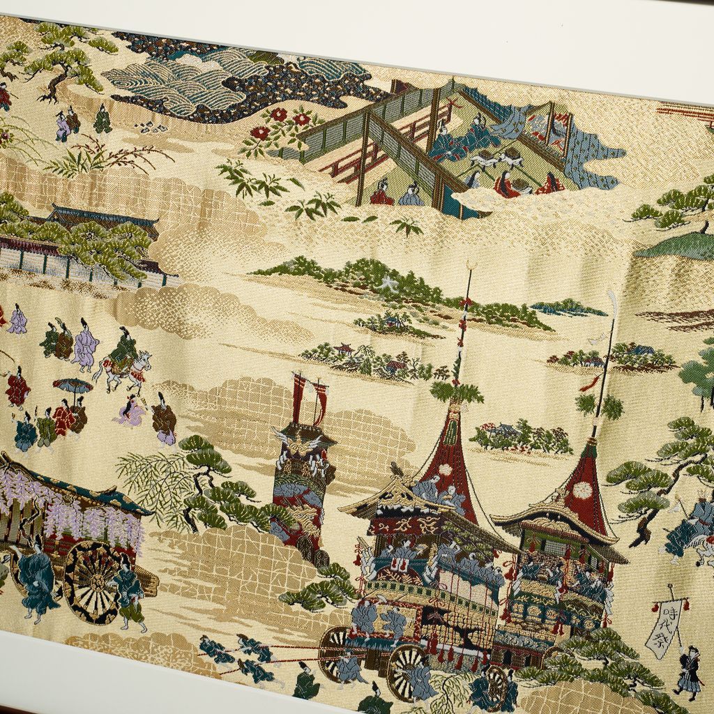 Nishijin Brocade Frame “The Three Major Festivals”