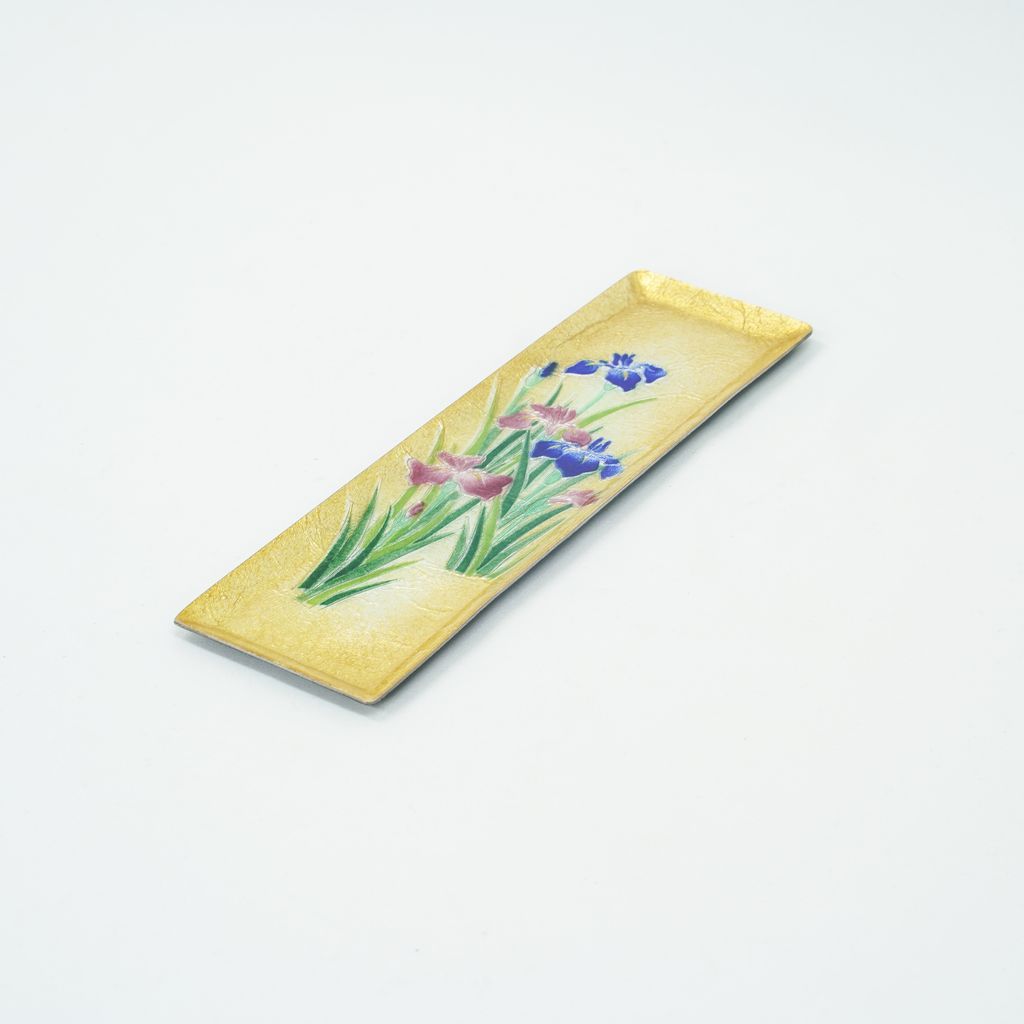 Cloisonne Pen Tray "Iris"