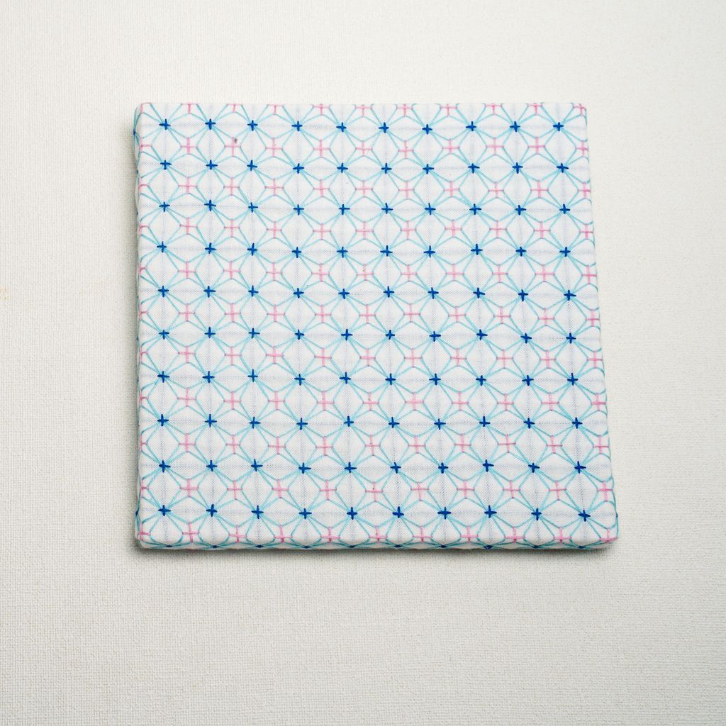 Sashiko Fabric Panel