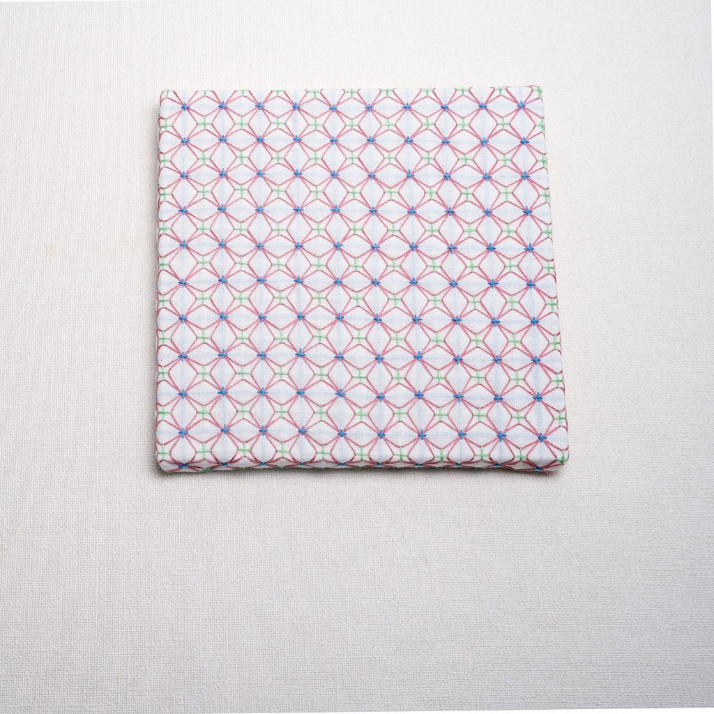 Sashiko Fabric Panel