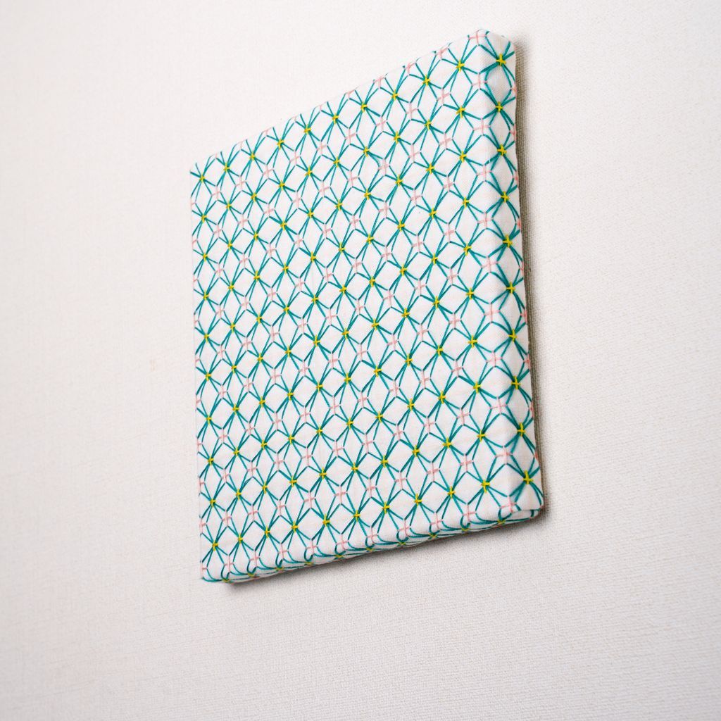 Sashiko Fabric Panel