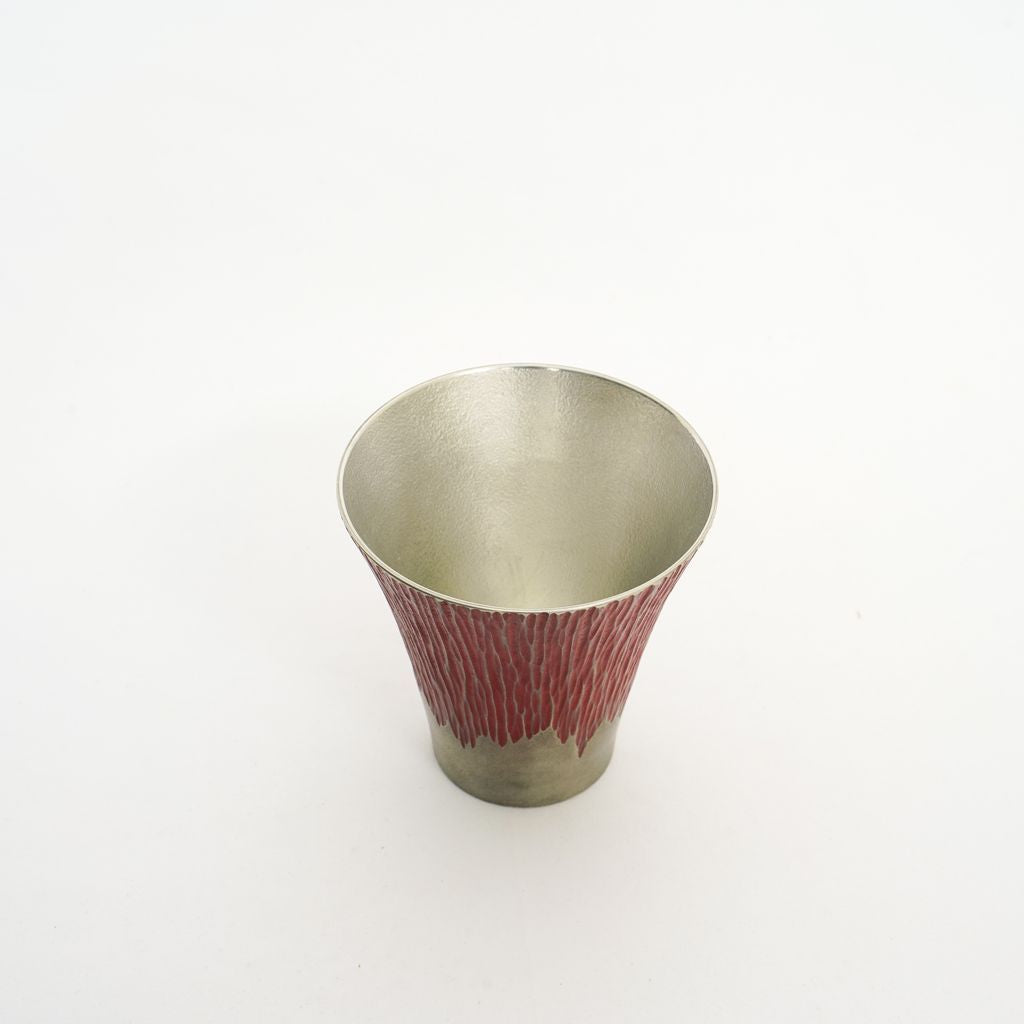 Tinware Tumbler Mt.Fuji Red