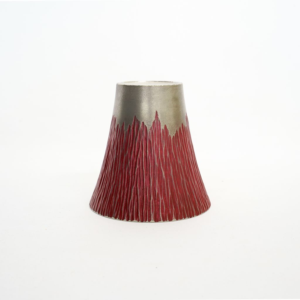 Tinware Tumbler Mt.Fuji Red
