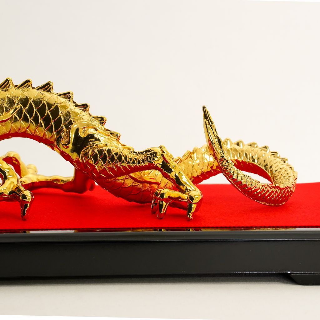 Ornament Dragon Gold-plated