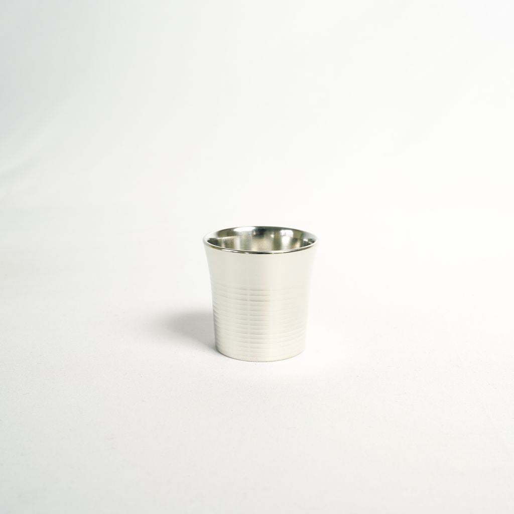 Tin Sake Cup