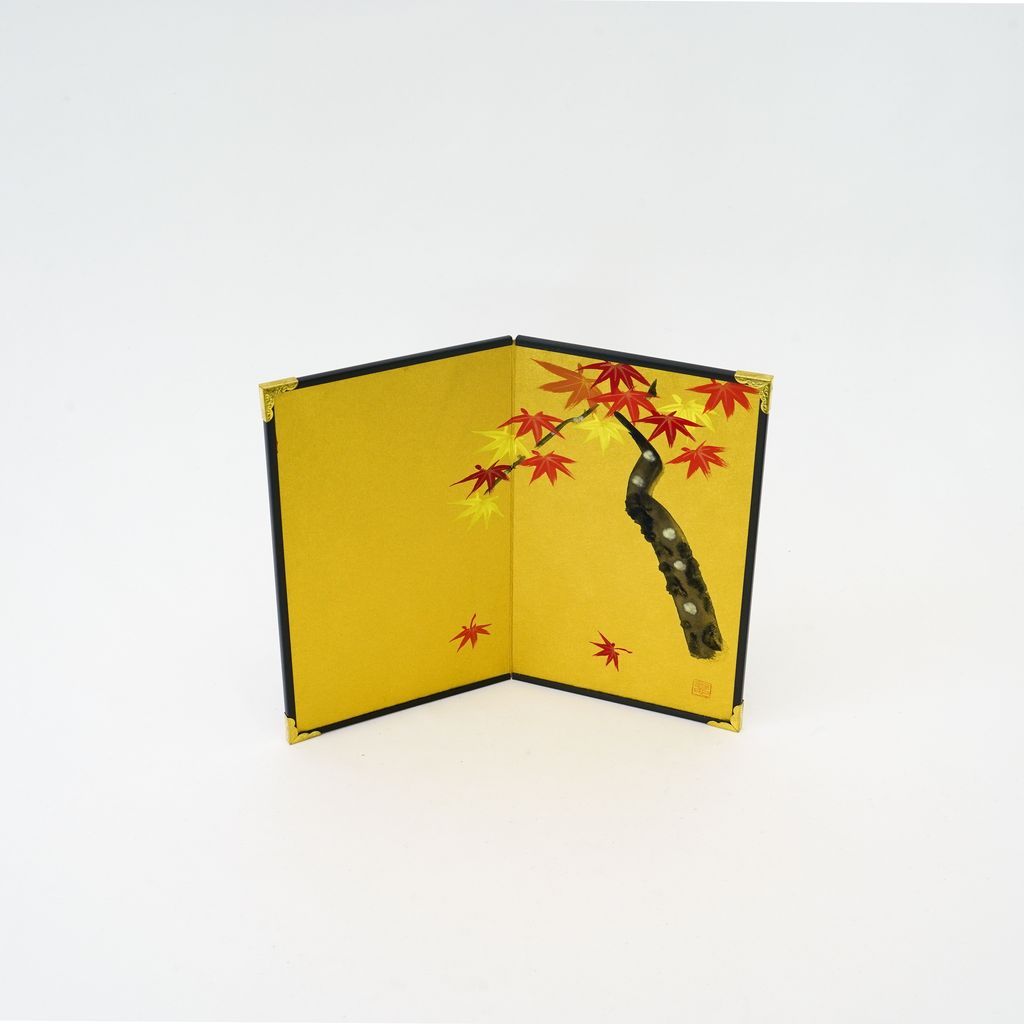 Small folding screens "Autumn foliage" two panels (S)