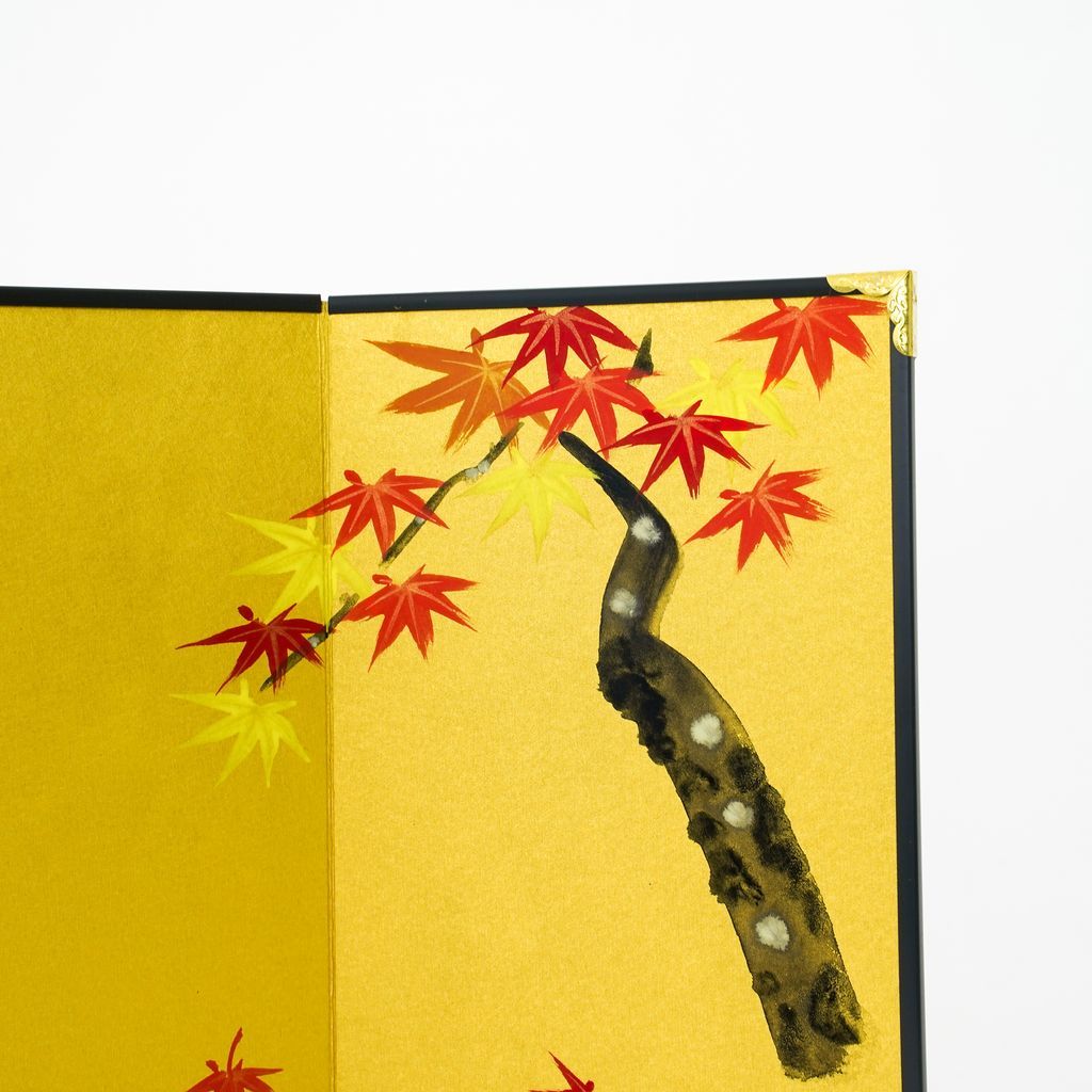 Small folding screens "Autumn foliage" two panels (S)