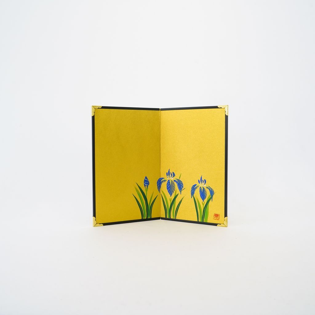 Small folding screens "Iris" two panels (S)