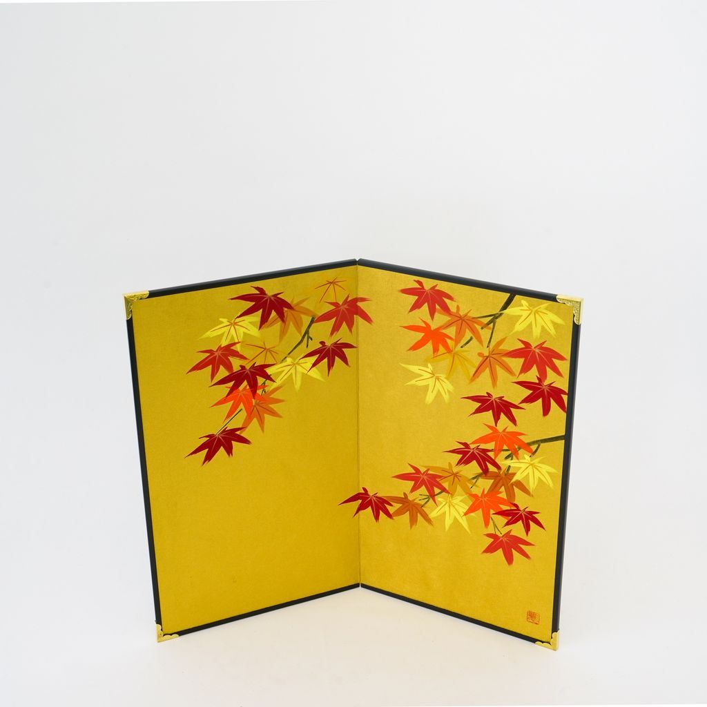 Small folding screens "Autumn foliage" two panels (L)