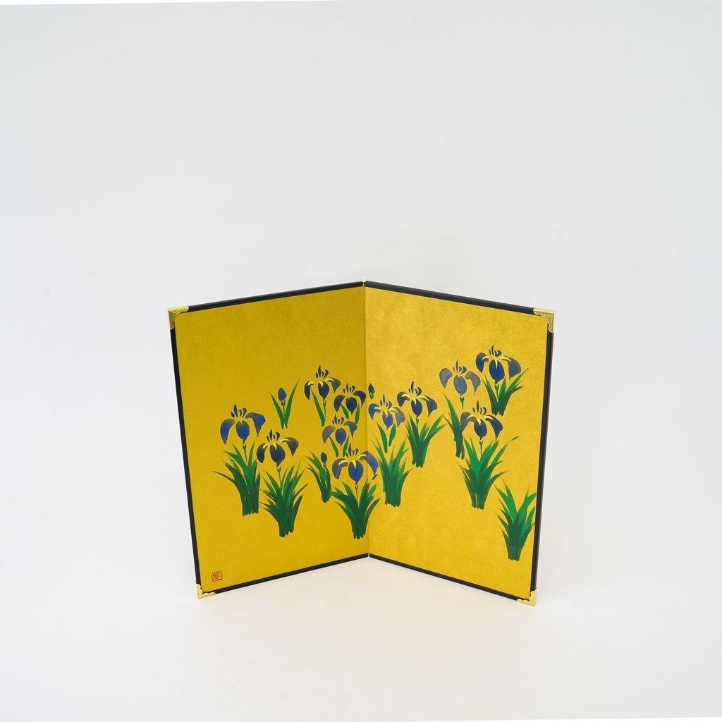 Small folding screens "Iris" two panels (L)