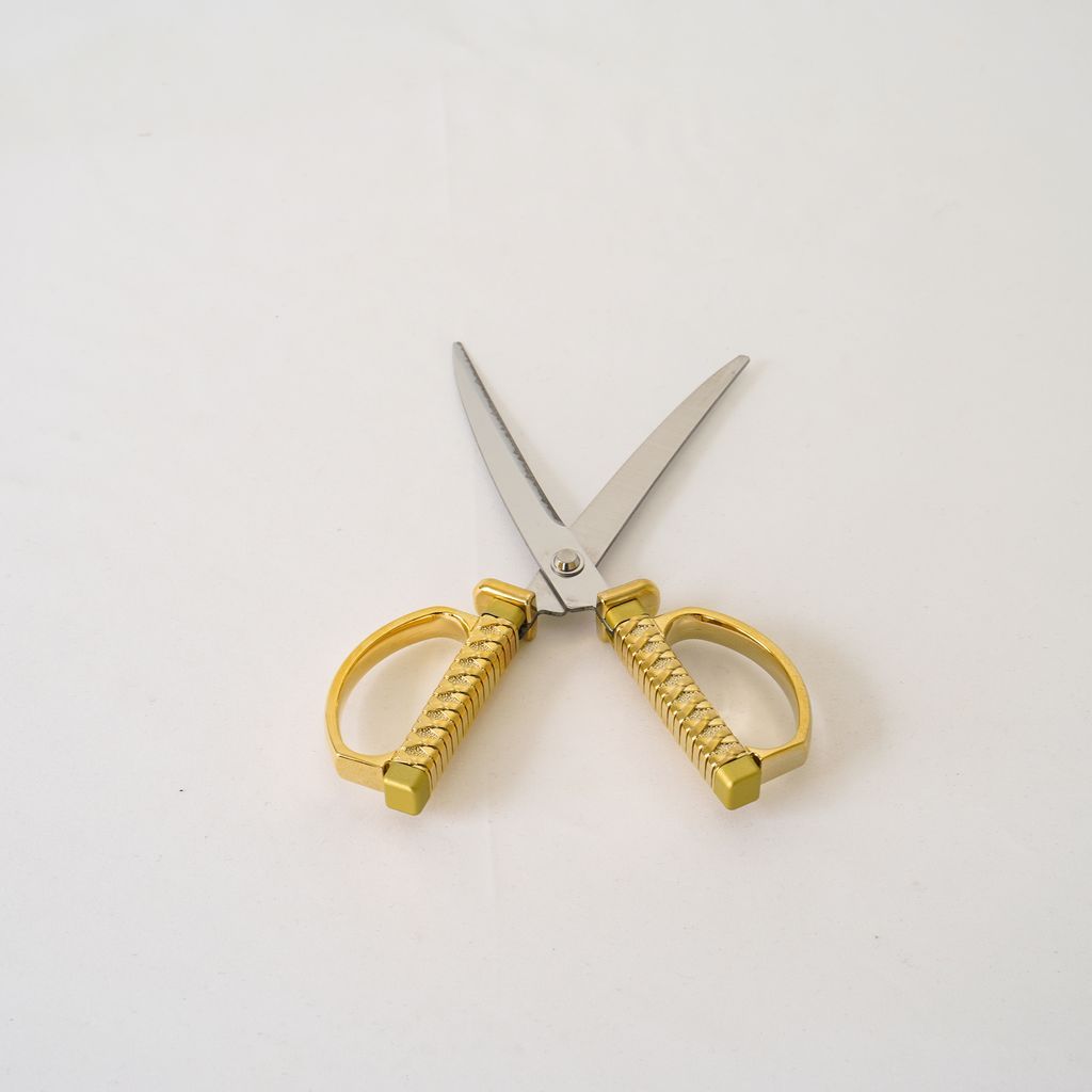 Japanese Sword Scissors "Golden Dragon Model"