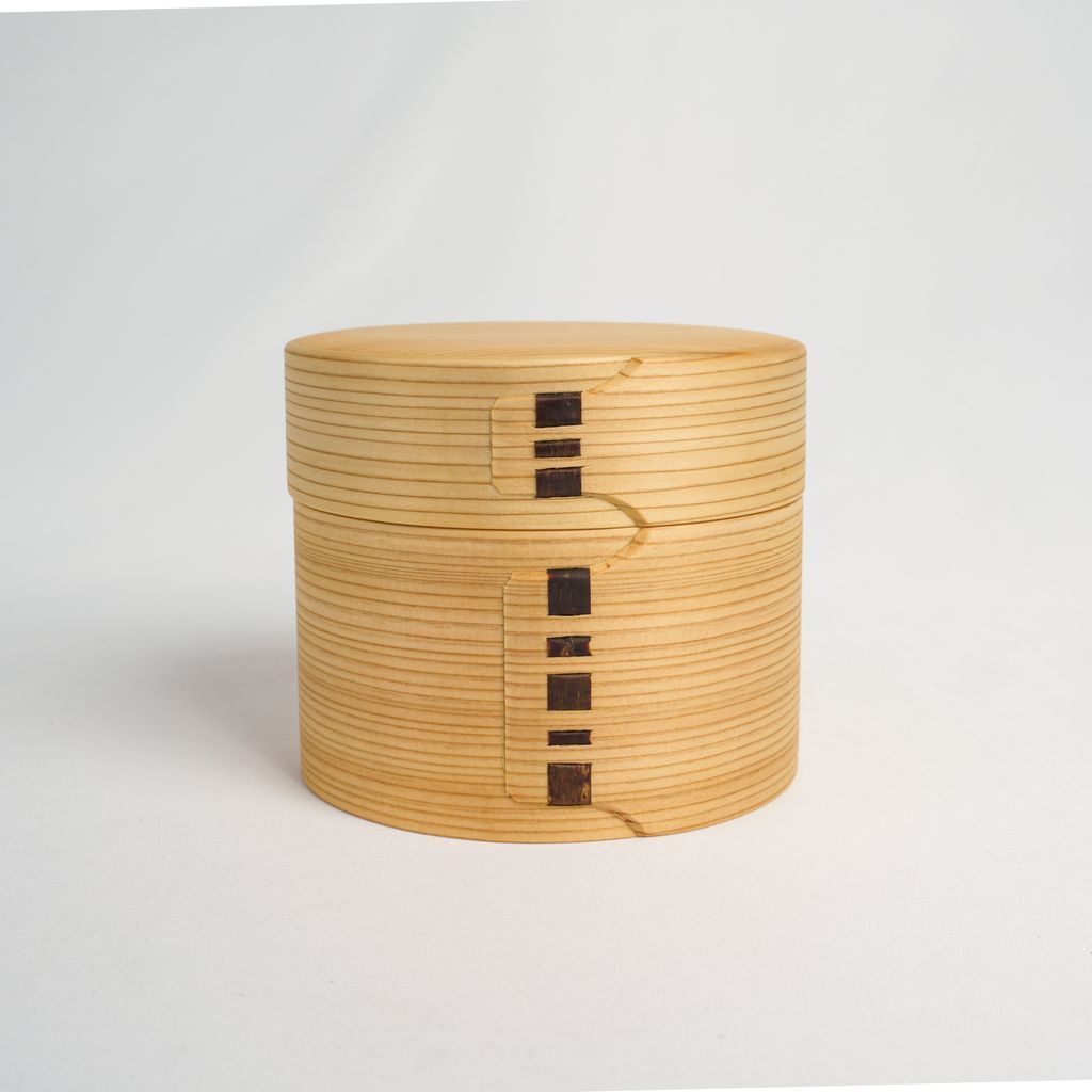 Magewappa Bento Box "Round Two-tiered  Bento Box"