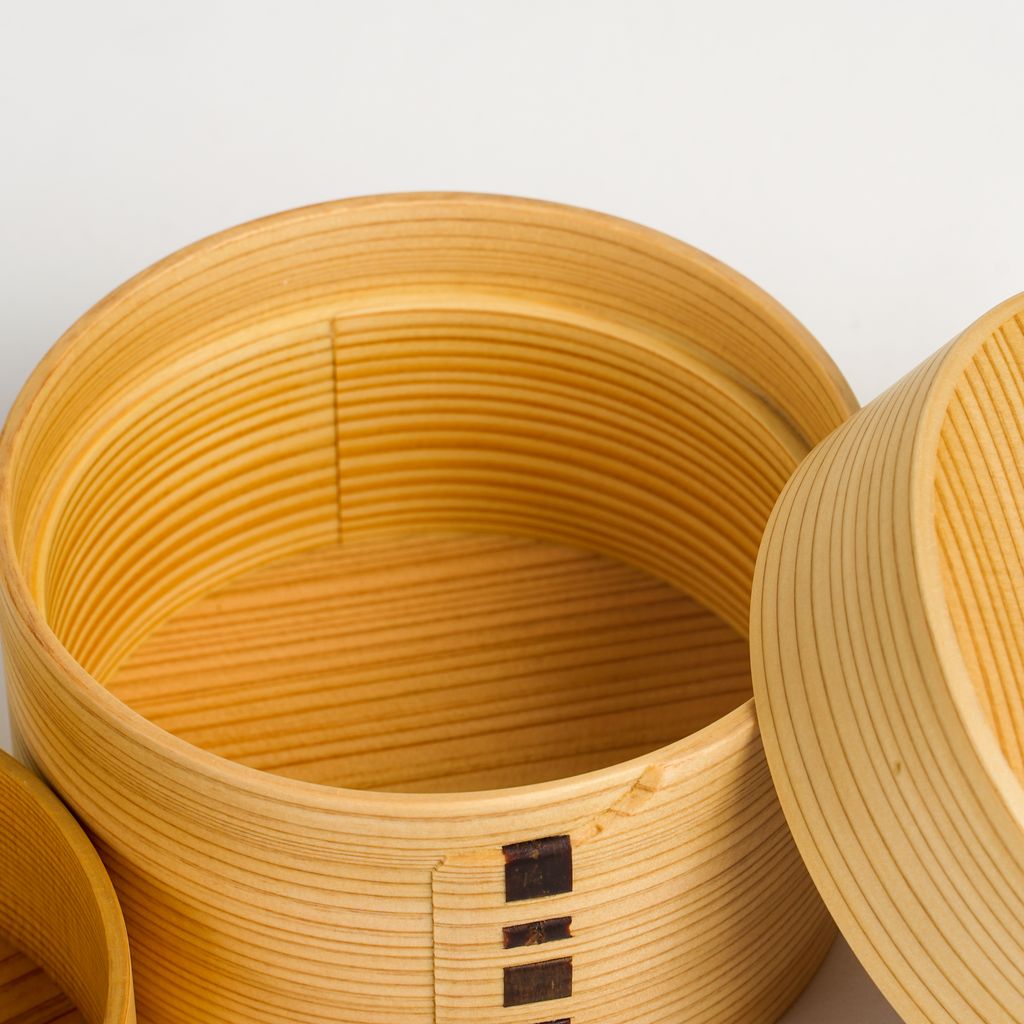 Magewappa Bento Box "Round Two-tiered  Bento Box"