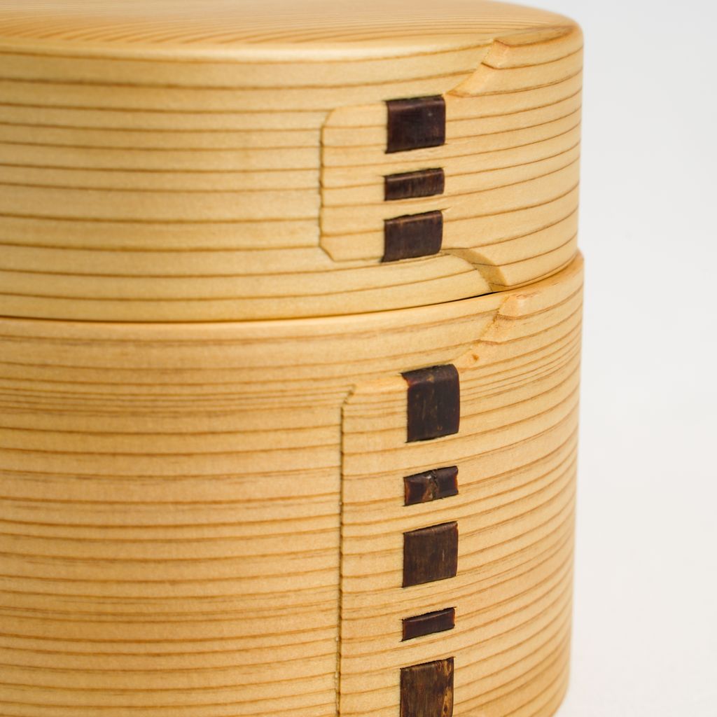 Magewappa Bento Box "Round Two-tiered  Bento Box"