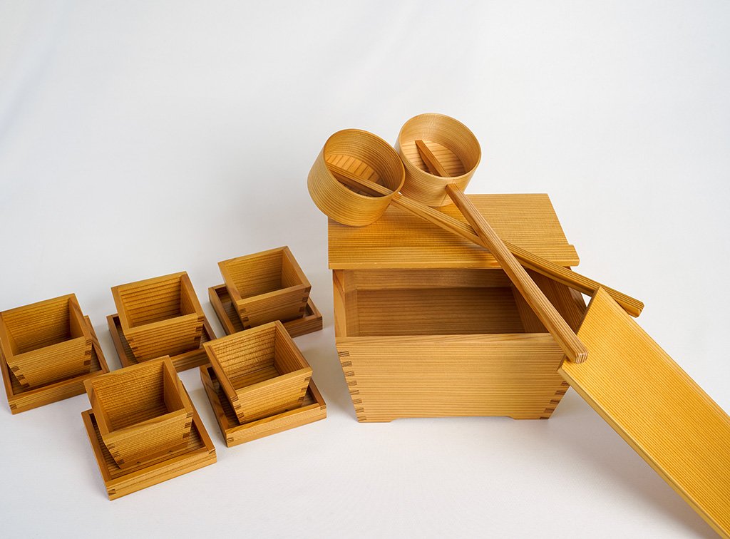 Magewappa Sake Cups Set "Shuki zoroe"