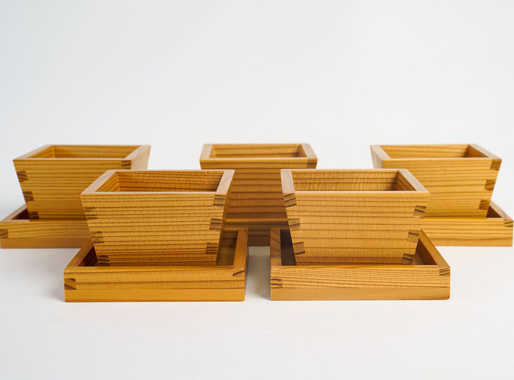 Magewappa Sake Cups Set "Shuki zoroe"