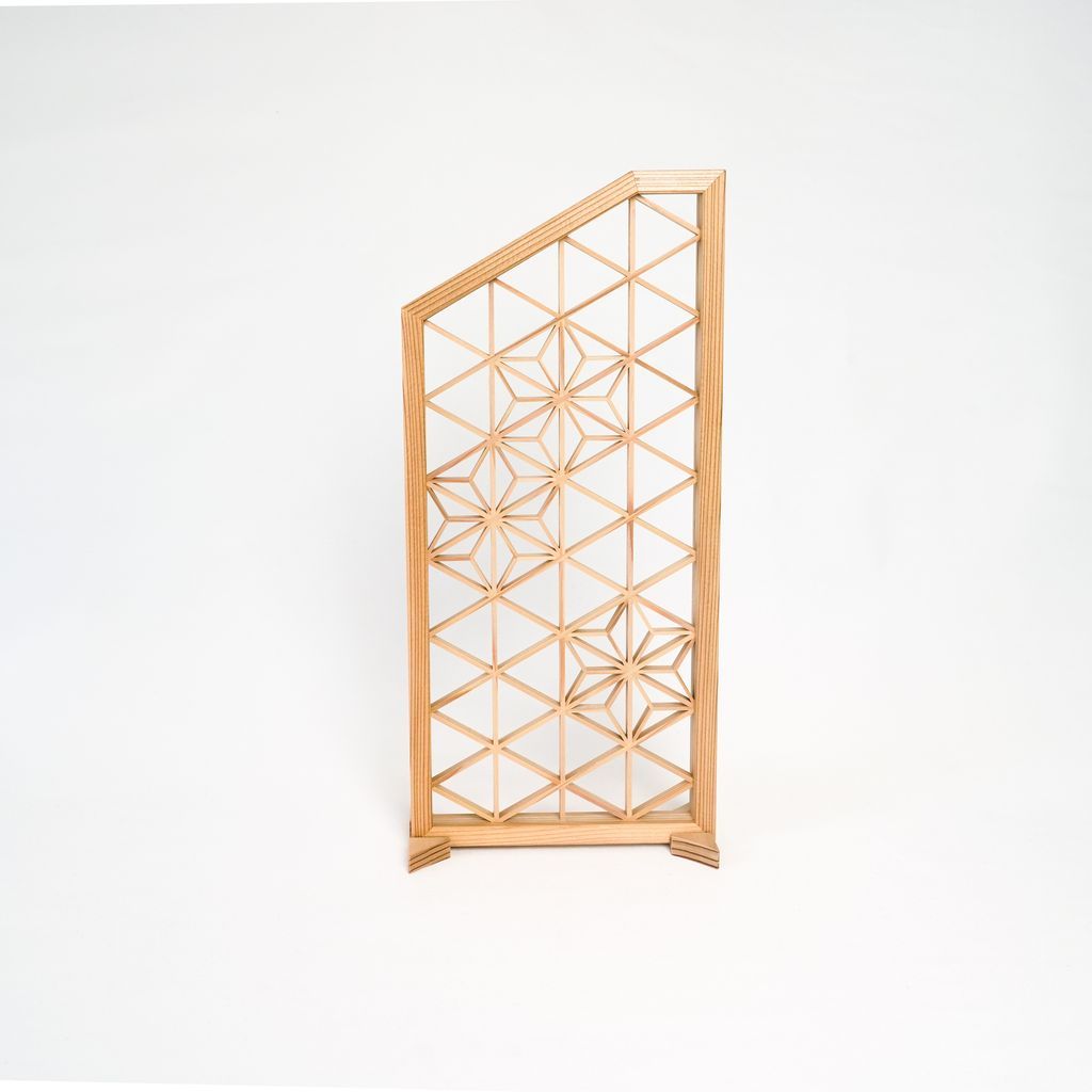 Kumiko Craft Panel(W) Asanoha