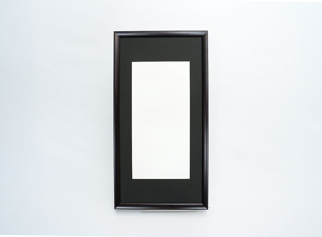 Frame for large size woodblock prints by Kato Teruhide